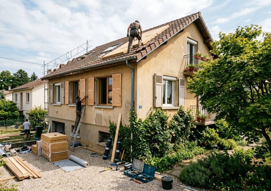 Une scène illustrant : Confort d’été post-canicule août-septembre 2026 : solutions passives (volets, isolation toiture